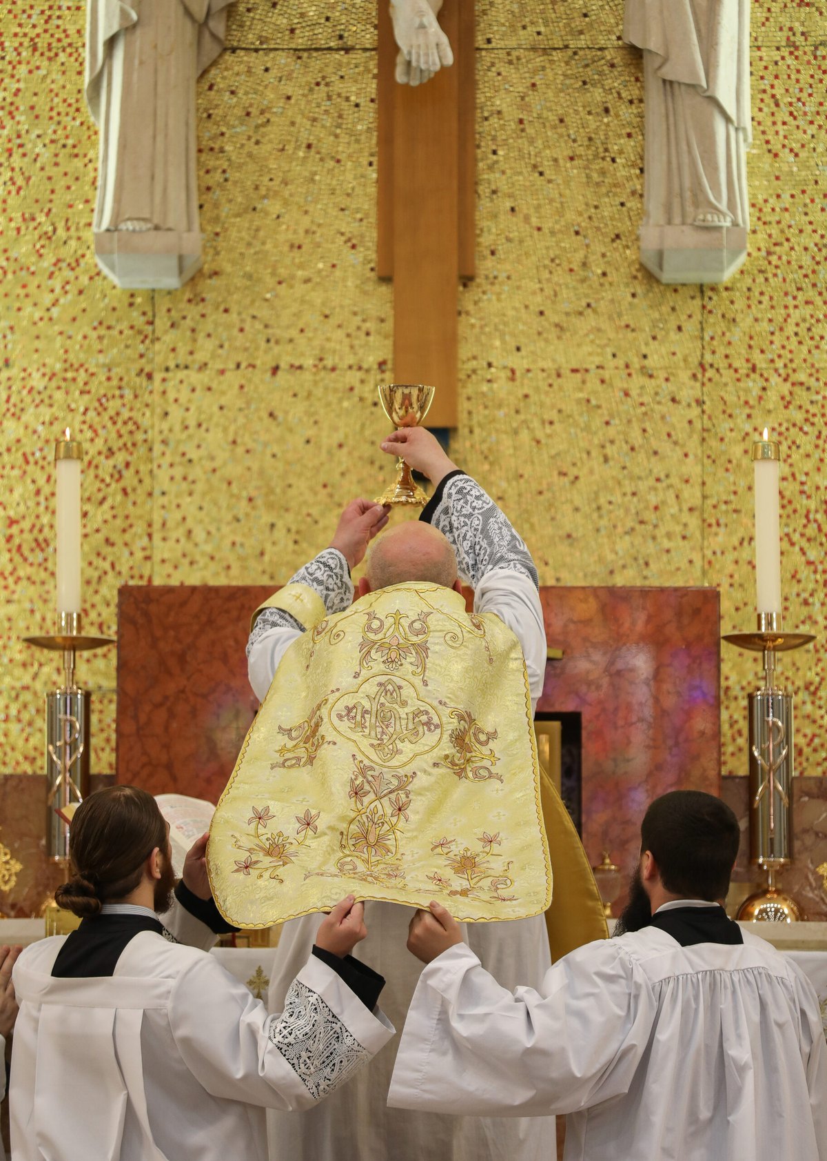The elevation of the Host