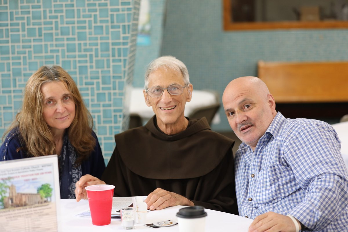 Catching up after Mass